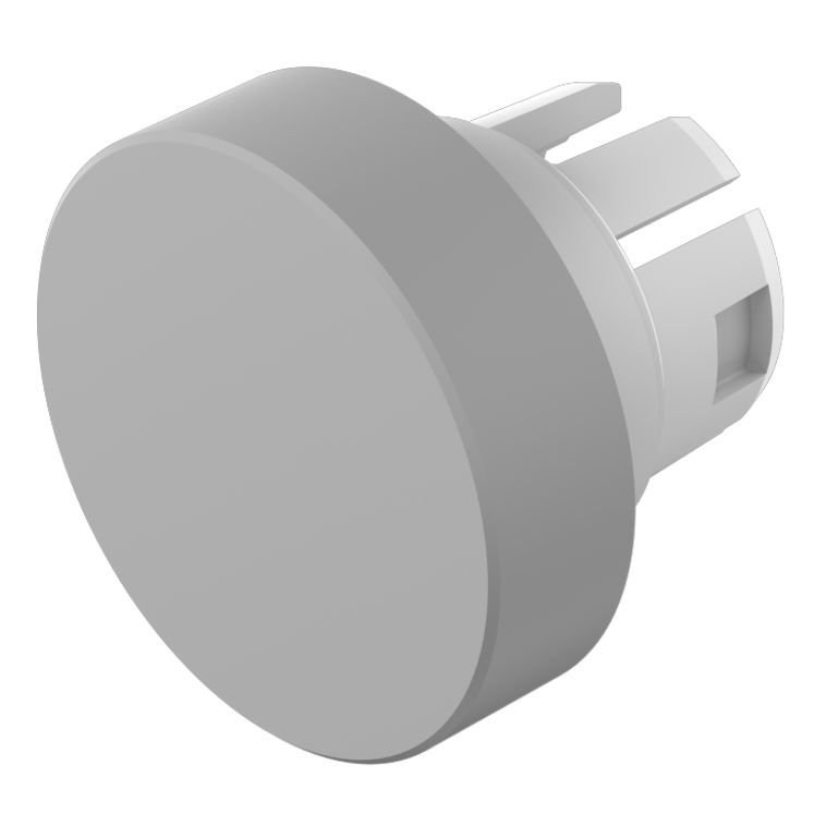 EAO Indicator Lens Round Style, Grey, 15.8 mm diameter