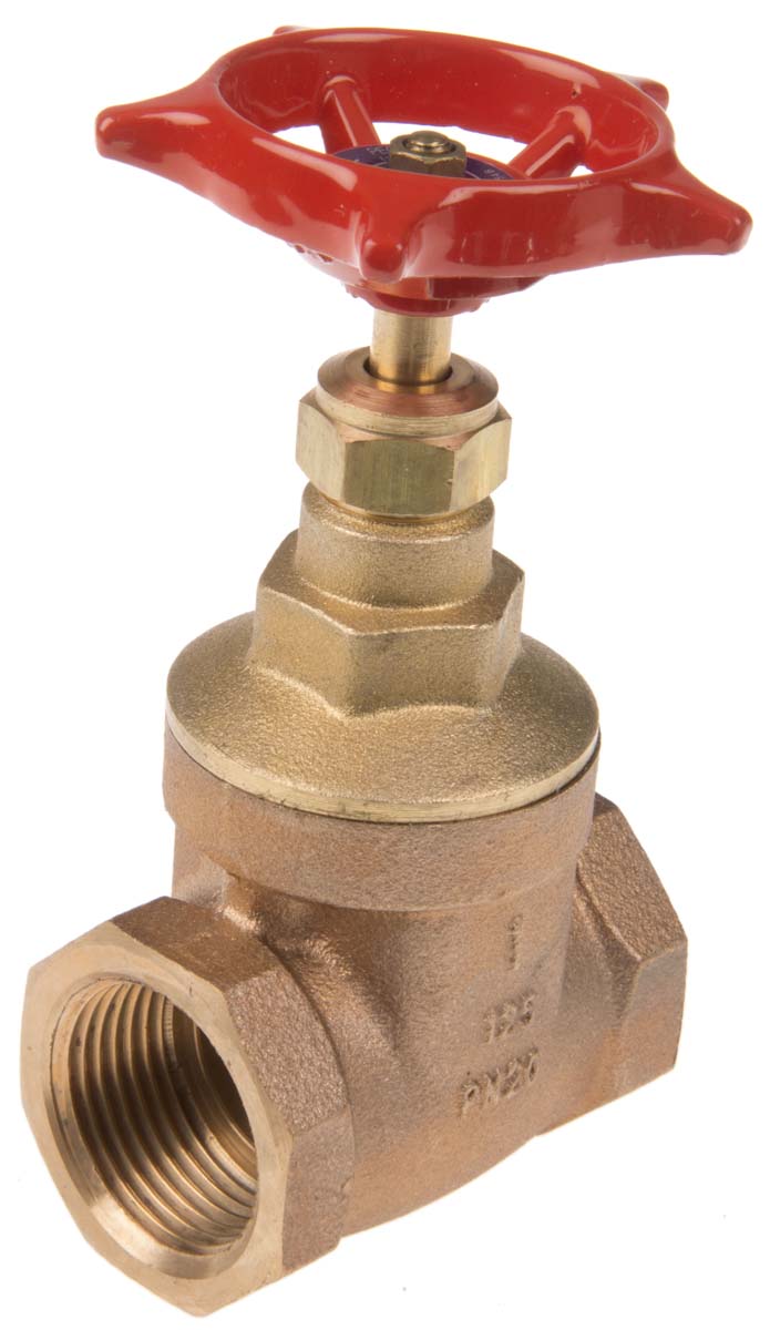 RS PRO Gate Valve 1 in, 1 in