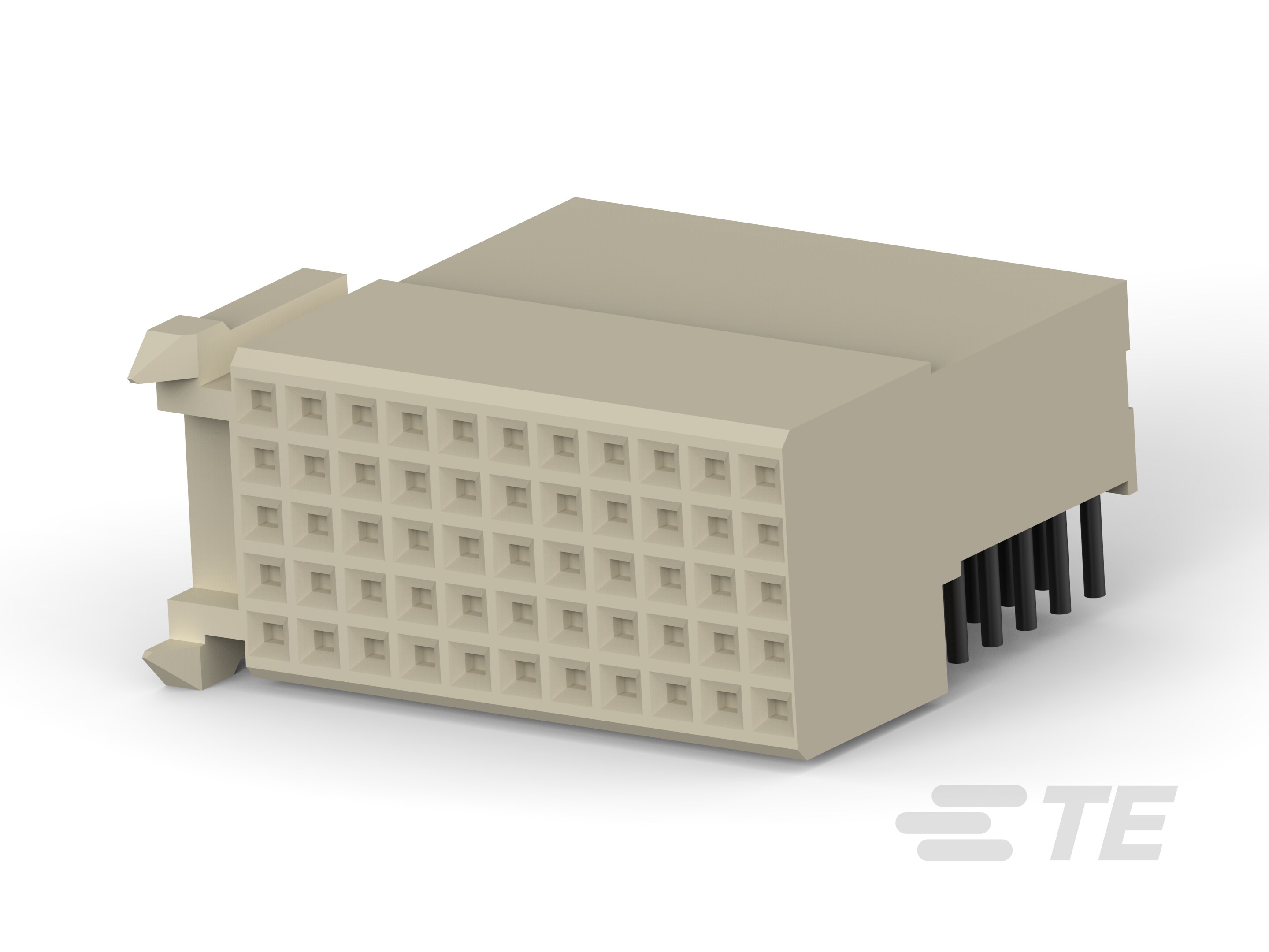 TE Connectivity, Z-PACK 2 mm Pitch Hard Metric Backplane Connector, Right Angle Female, 11 Column, 5 Row, 55 Way