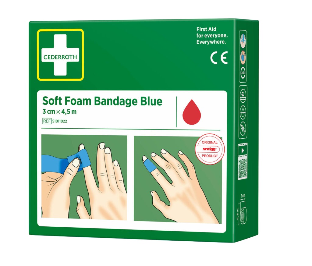 51011022 Cederroth Bandage Soft Foam, 1 Per Pack Per Package