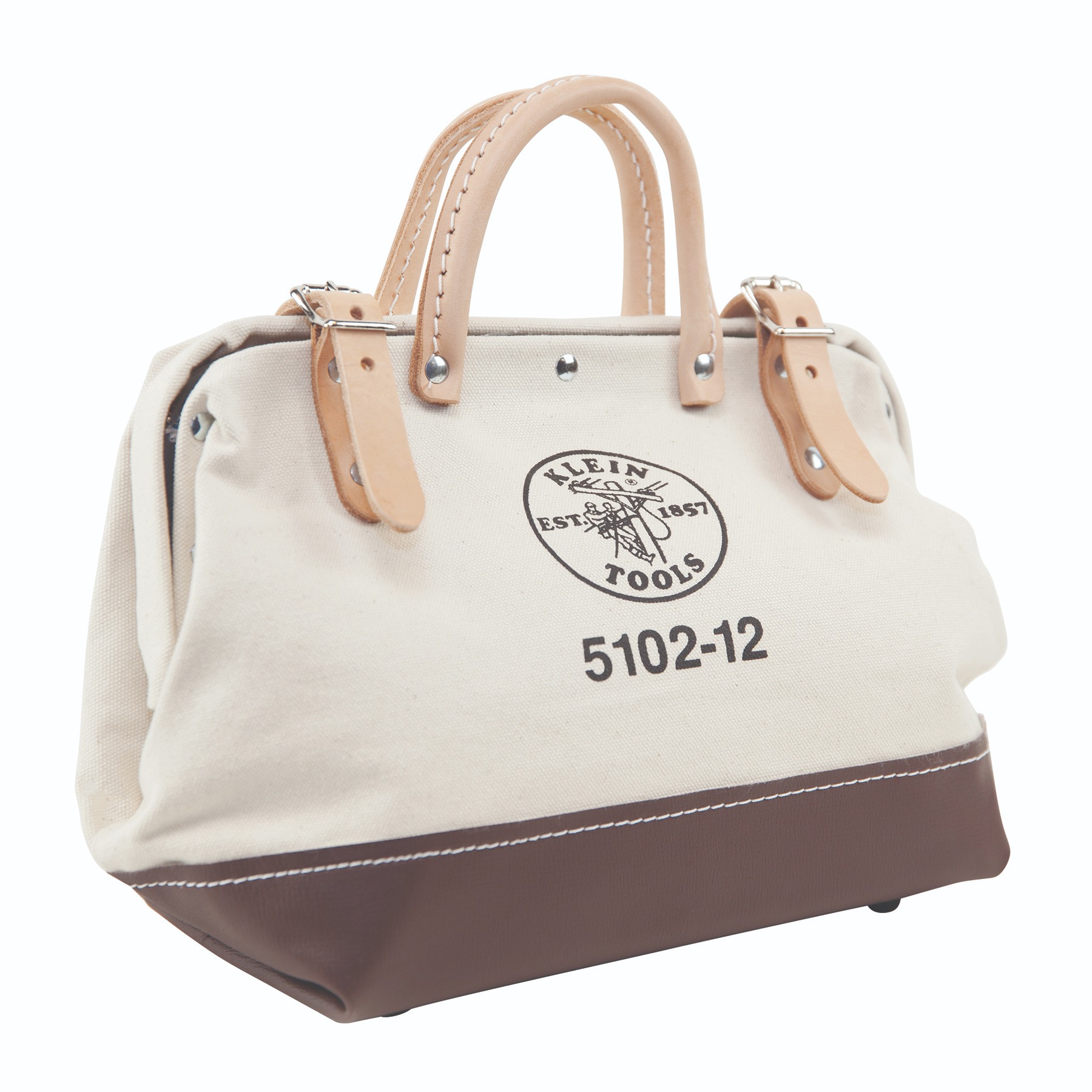SuperRod Canvas Tool Bag with Shoulder Strap 12 in x 6in x 10 in