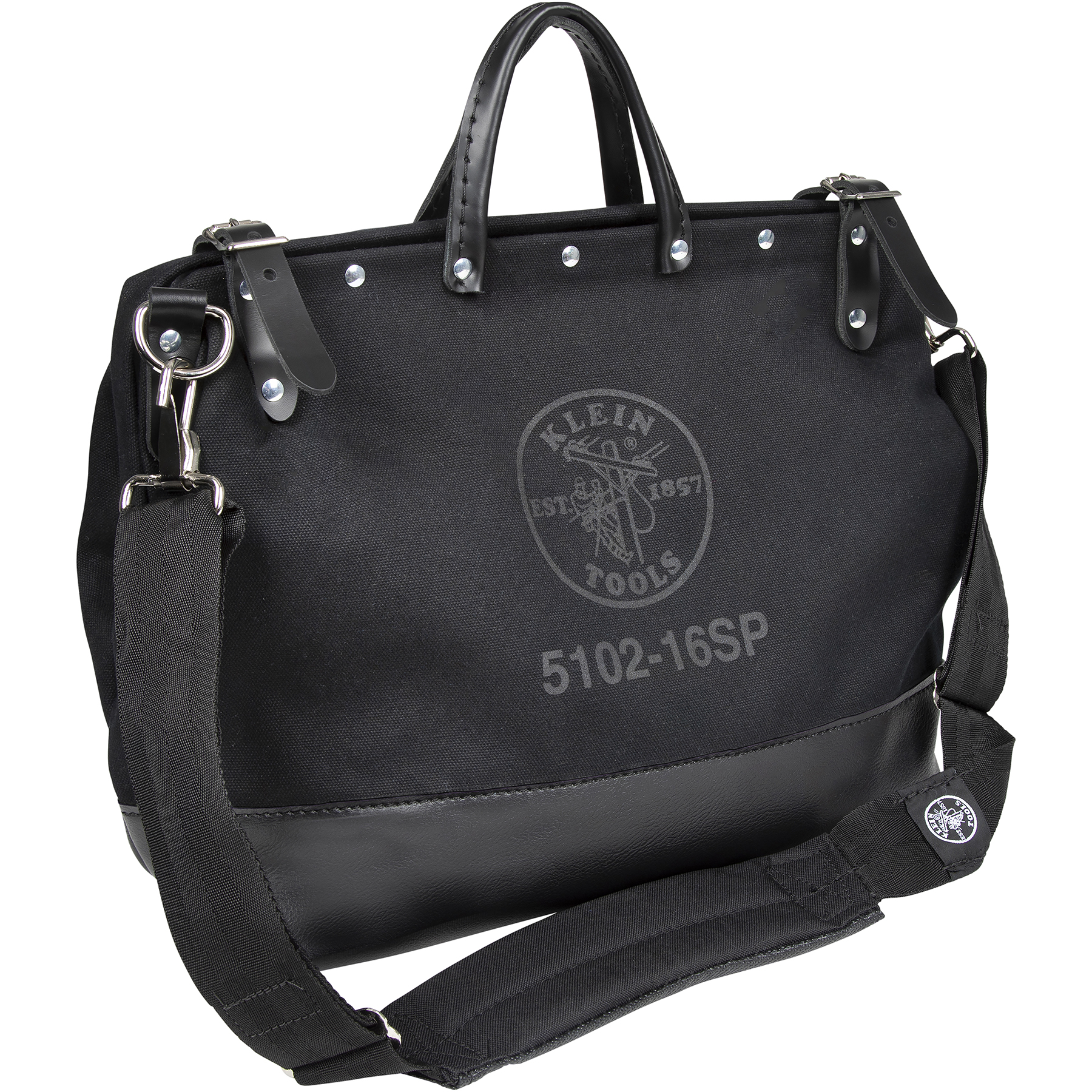 SuperRod Canvas Tool Bag with Shoulder Strap 16 in x 6in x 14 in
