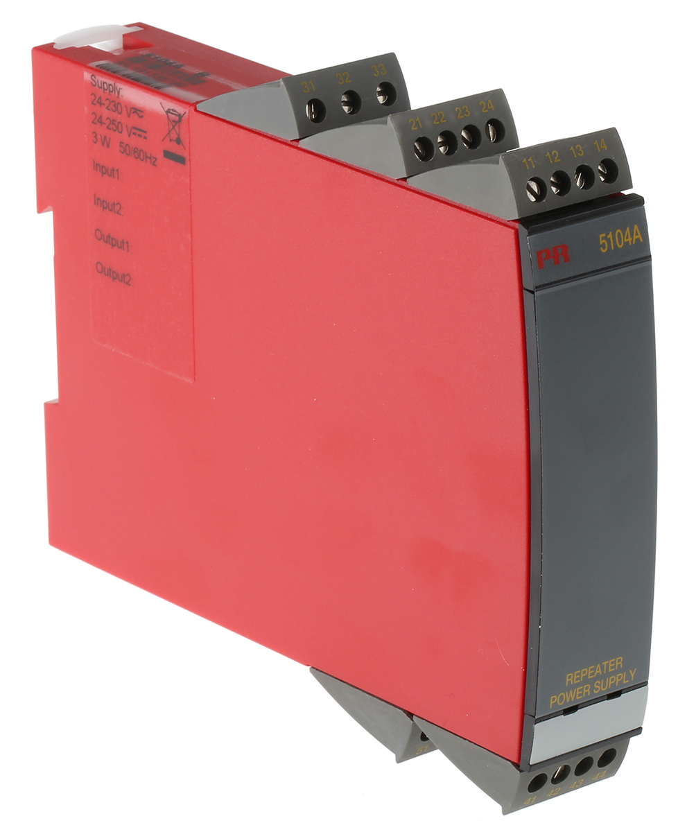 5104ab PR Electronics 2 Channel Galvanic Barrier, Analogue