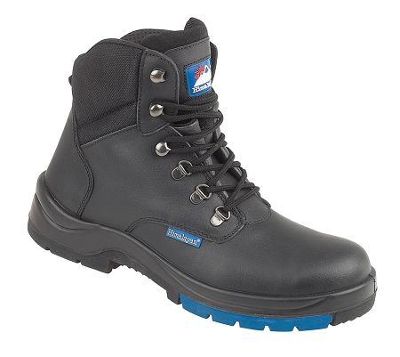 Himalayan Black Unisex Safety Boots 8, EU 42 BS EN ISO 20344:2004/A1:2007, EN ISO 20345