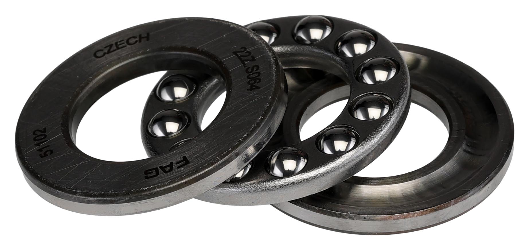 51102 FAG  1 Row Ball Bearing - 15 mm ID, 28 mm OD