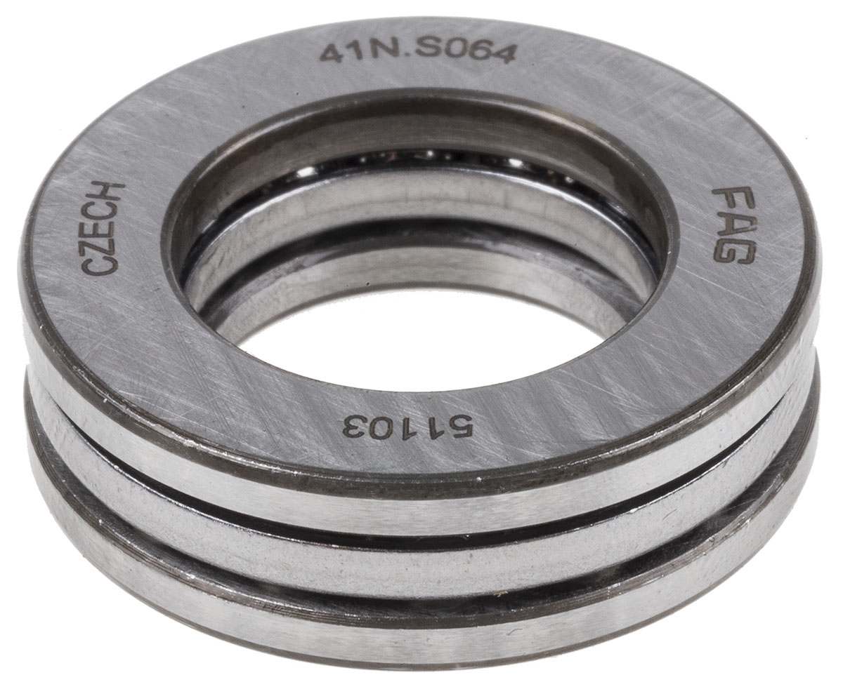 FAG 51103 1 Row Ball Bearing - 17 mm ID, 30 mm OD