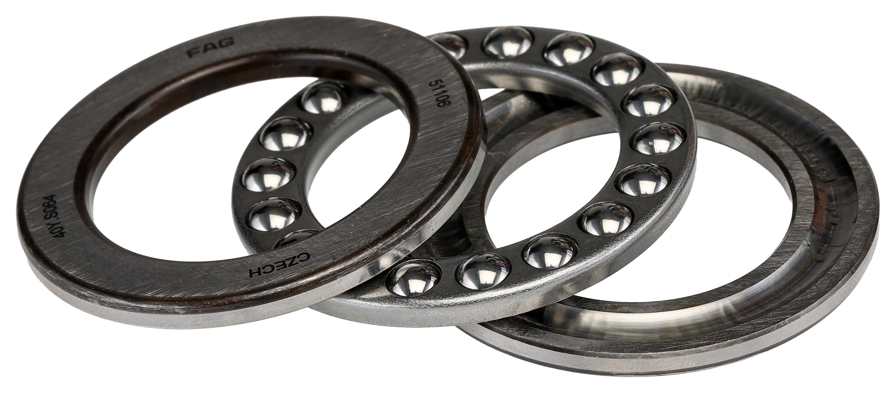 51106 FAG  1 Row Ball Bearing - 30 mm ID, 47 mm OD