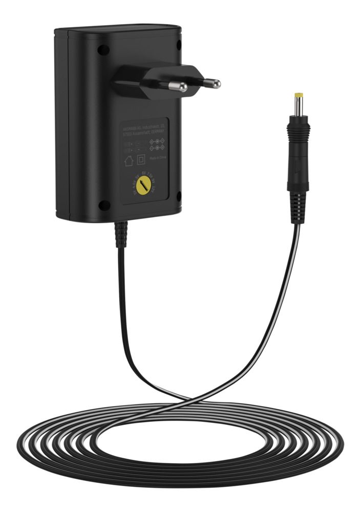 5111253 Ansmann 18 W AC/DC Adapter AC/DC Adapter Type C 12V dc, 3 V dc, 4.5 V dc, 5 V dc, 6 V dc, 7.5 V dc, 9 V dc Output, 1.5 A