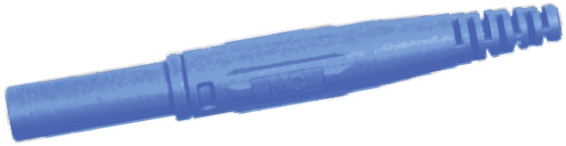 Staubli Blue Female Banana Socket, 4 mm Connector, Screw Termination, 32A, 1000V, Nickel Plating