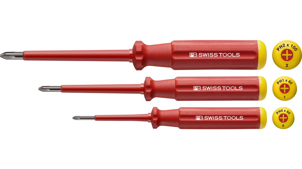 PB SWISS TOOLS Phillips Phillips, 3-Piece