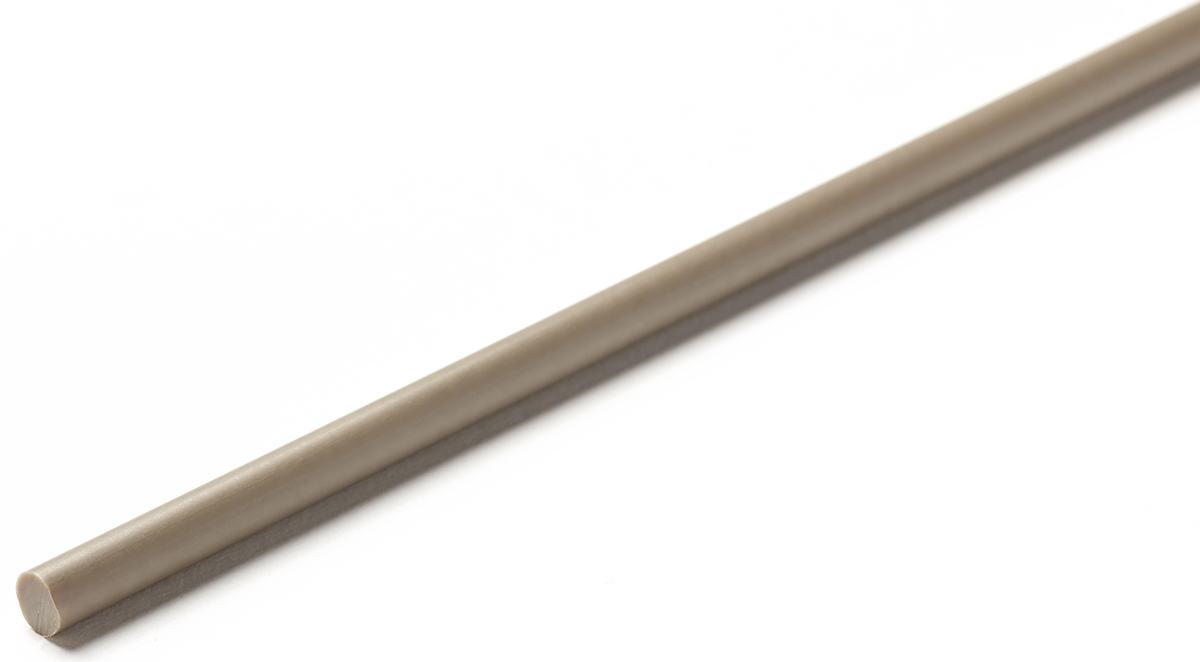 RS PRO White Acetal Rod, 1 m x 8 mm Diameter