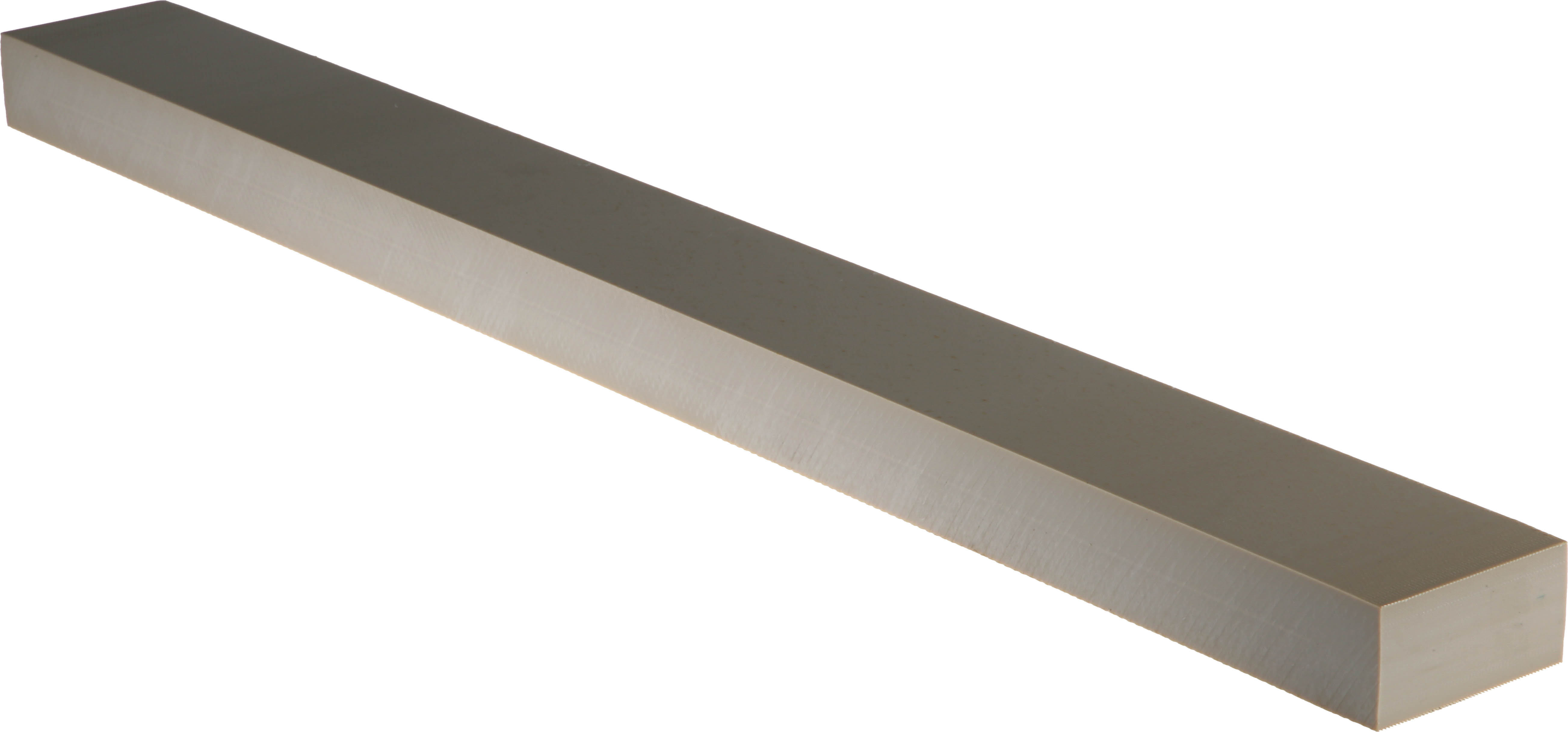 RS PRO Beige Polyetheretherketone Plastic Sheet, 500 mm x 50mm x 25 mm, Fibreglass, Epoxy Resin, Acrylic, Fine Weave