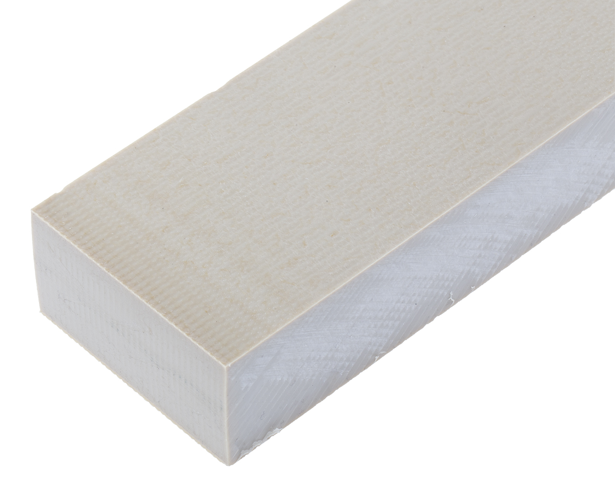 514-782 RS PRO Beige Polyetheretherketone Plastic Sheet, 500 mm x 50mm x 25 mm, Fibreglass, Epoxy Resin, Acrylic, Fine Weave