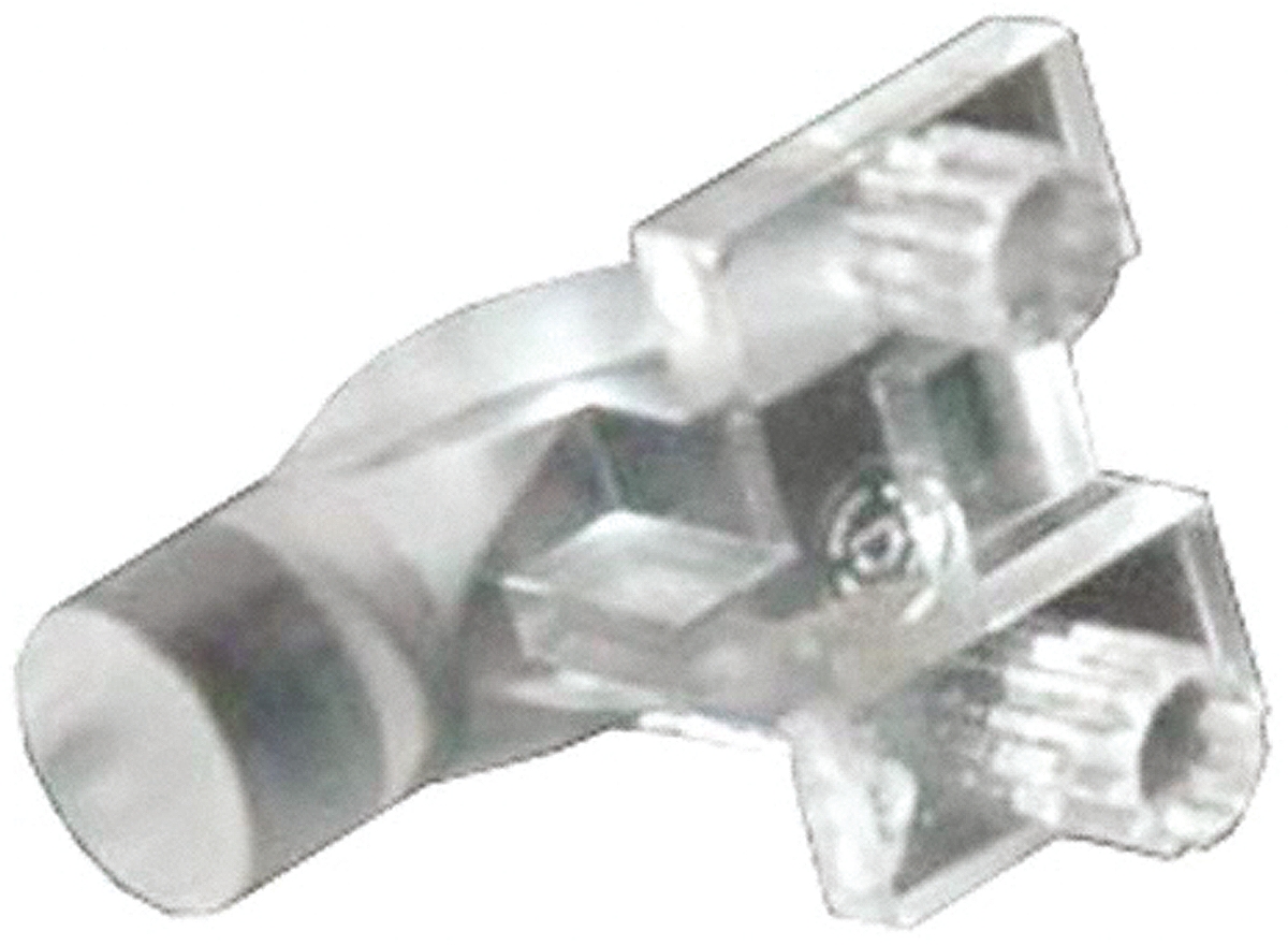 Dialight PCB 1-Way Right Angle Rigid LED Light Pipe Clear, 3.5 mm