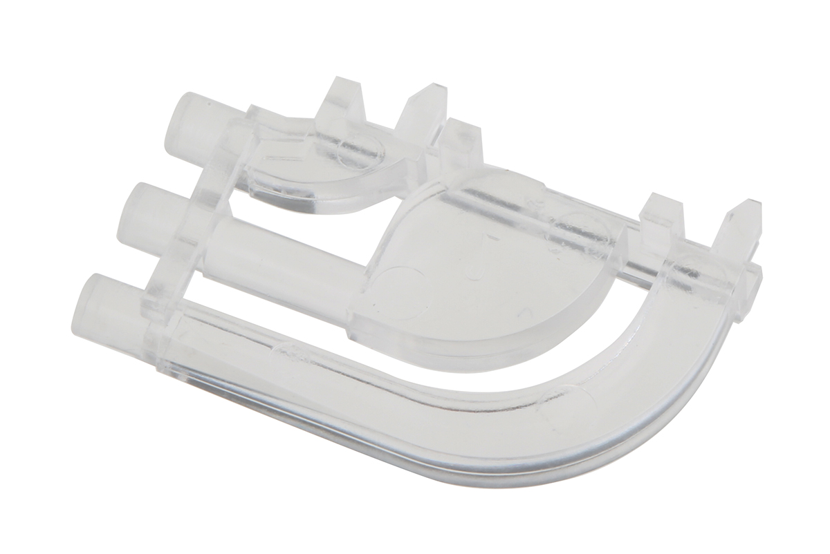 Dialight PCB 3-Way Right Angle Rigid LED Light Pipe Clear, 3 x 3 mm