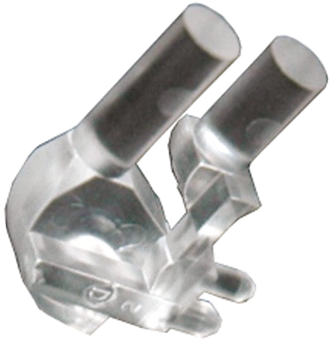 515-1094F Dialight PCB 2-Way Right Angle Rigid LED Light Pipe Clear, 3.5 mm