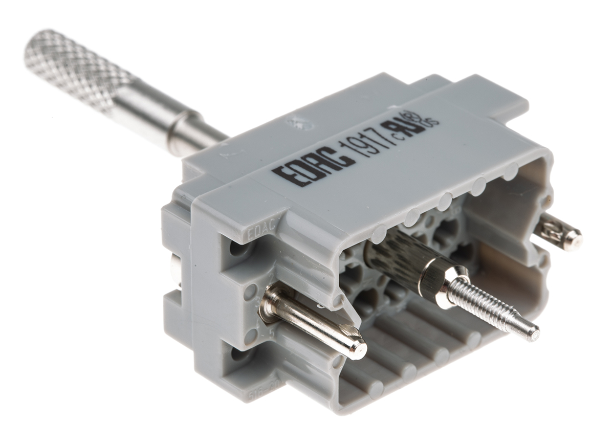 EDAC 516 20 Way Straight D-Sub Connector Male