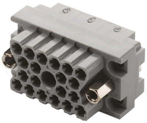 EDAC 516 20 Way Straight D-Sub Connector Female