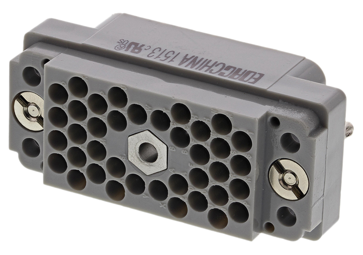 EDAC, 516 Heavy Duty Power Connector, Straight Male, 38 Way