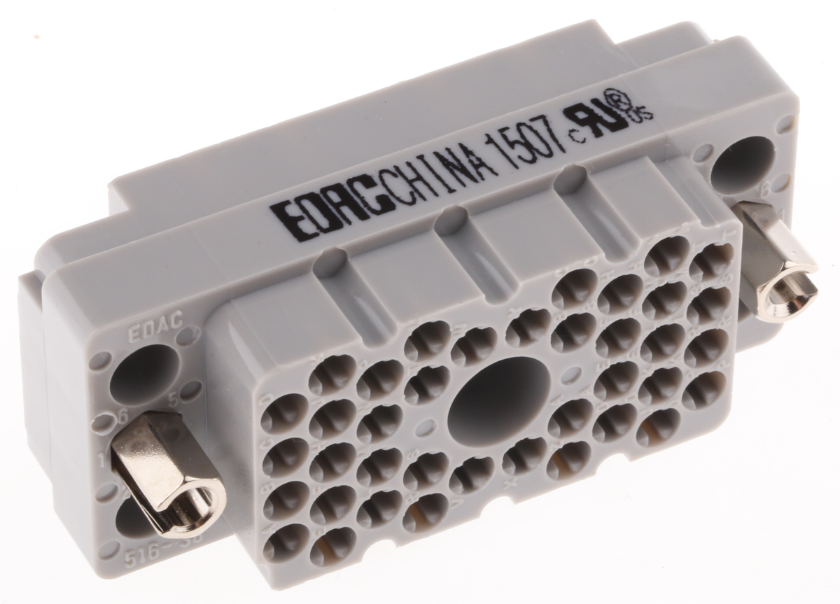 EDAC 516 38 Way Straight D-Sub Connector Female