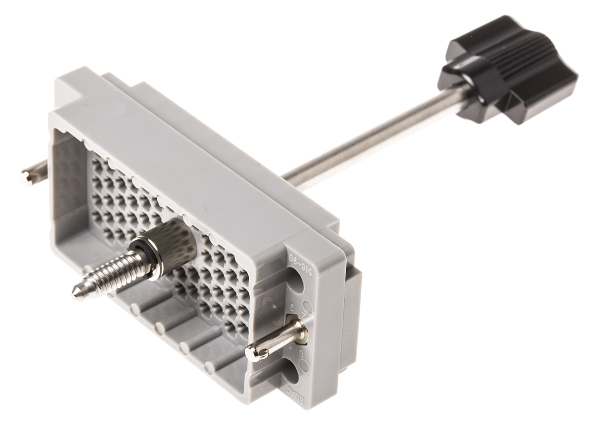 EDAC 516 90 Way Straight 3.81 mm Pitch D-Sub Connector Male