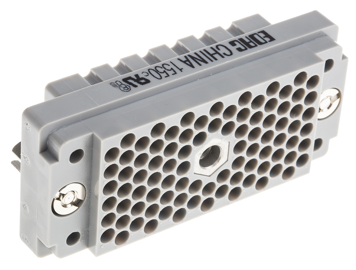 EDAC 516 90 Way Straight Panel D-Sub Connector Female