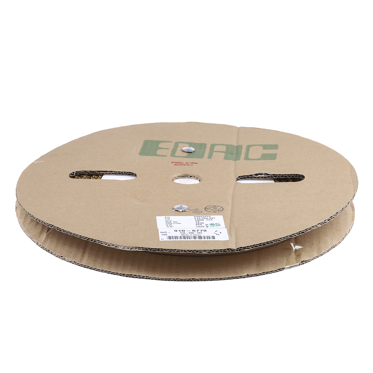 516-290-591 EDAC, 516 Backplane Connector, Straight, 120 Way
