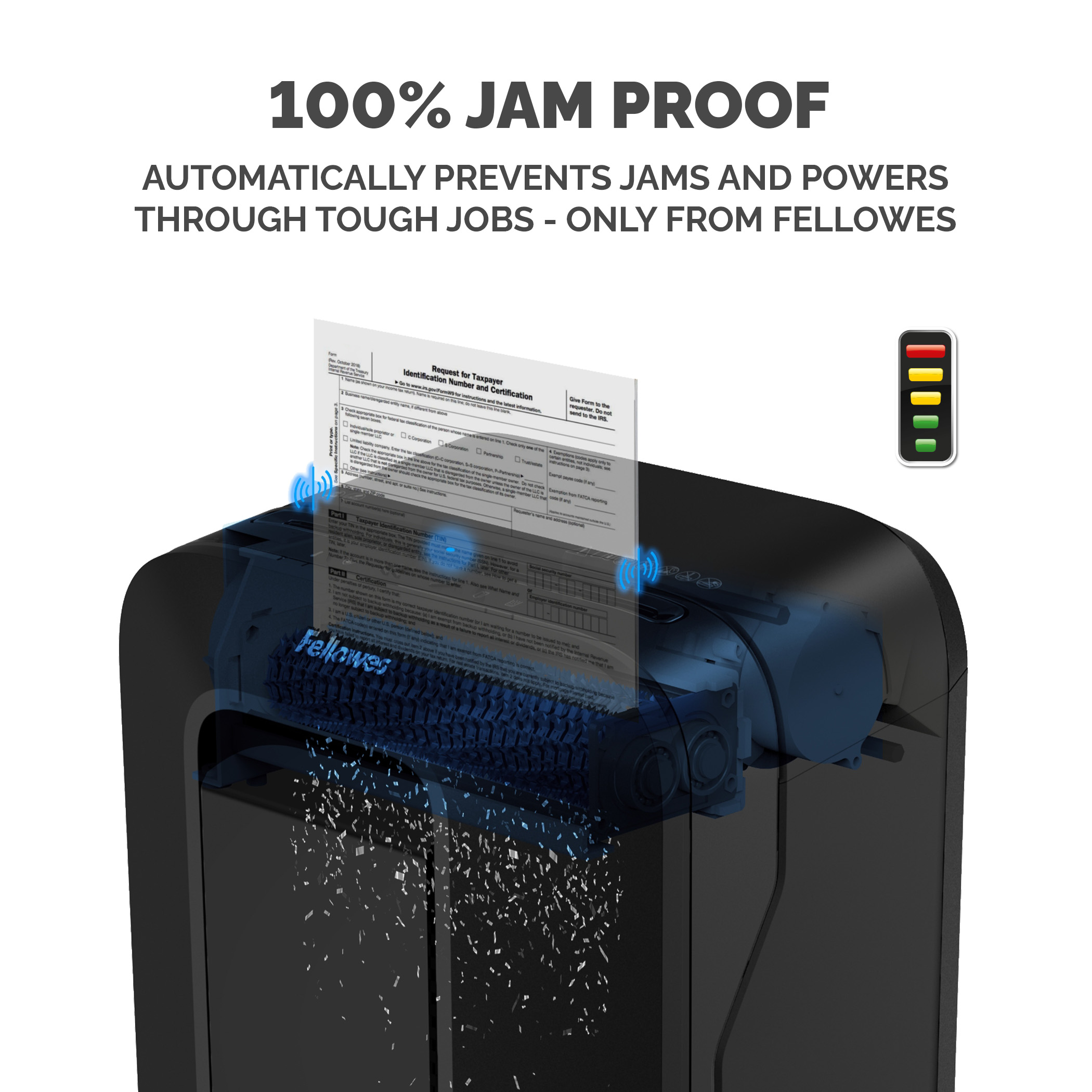 5160001 Fellowes Powershred, Powershred LX201 Powershred LX201 22 L Micro Shredder