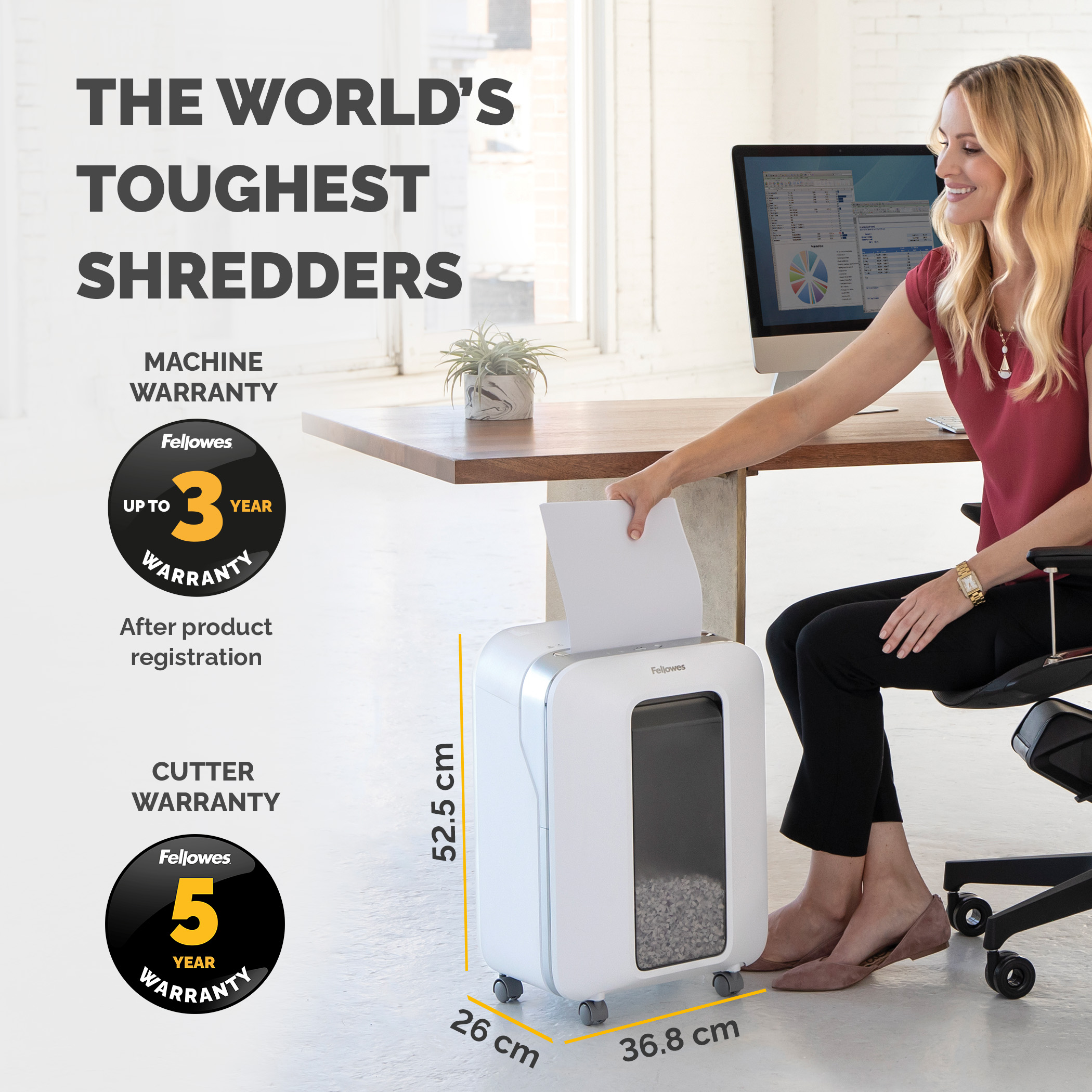 5160101 Fellowes Powershred, Powershred LX201 Powershred LX201 22 L Micro Shredder