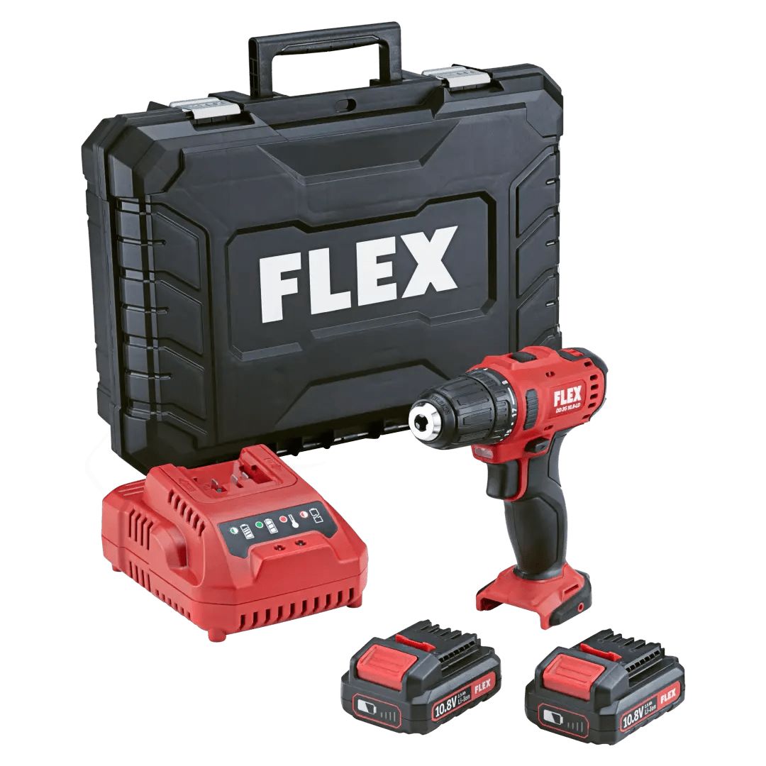 Flex DD SDS Cordless 10.8 V 0.8 to 10 mm 34 Nm