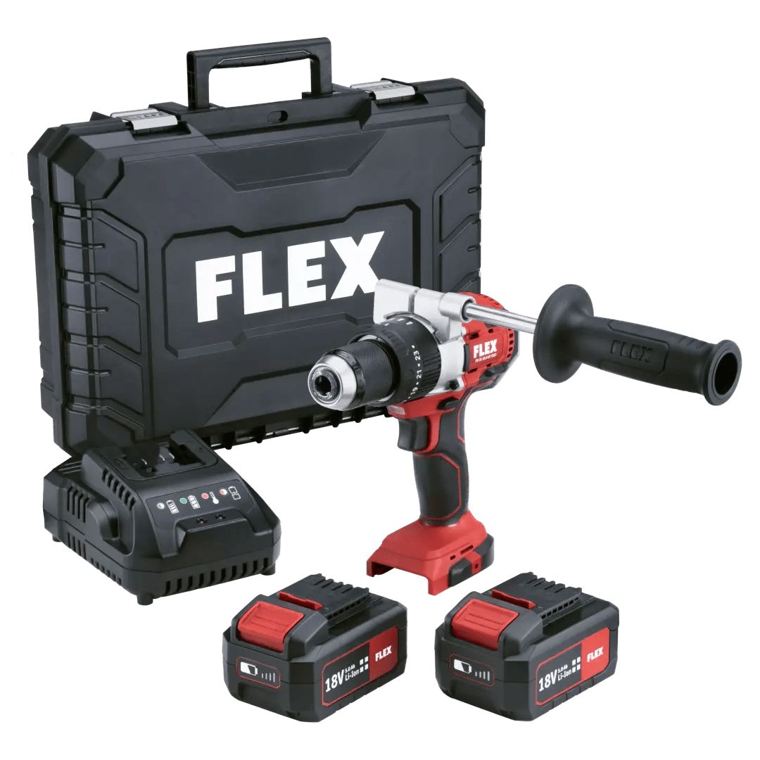 Flex PD SDS Cordless 18 V 1.5 to 13 mm 75 Nm