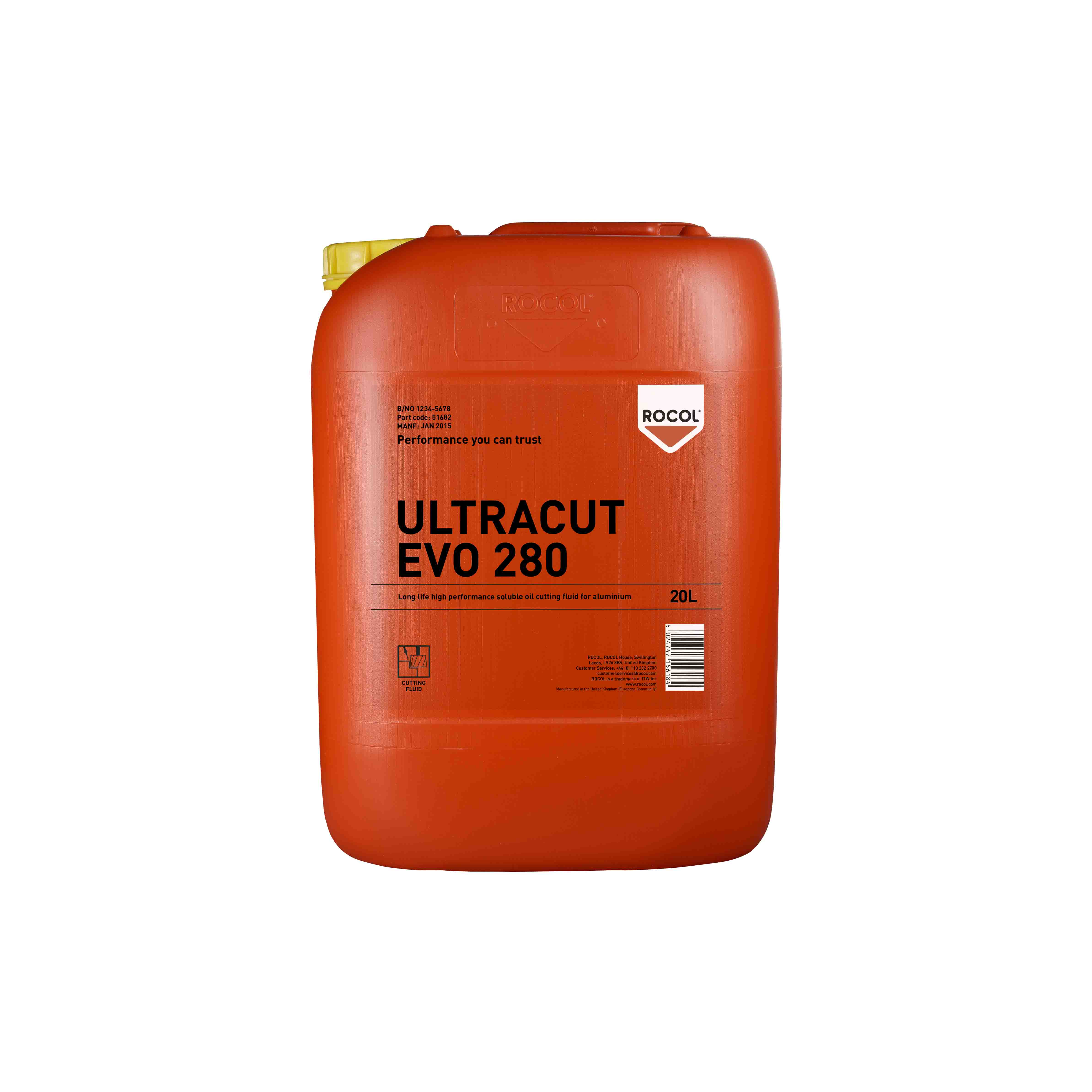 Rocol ULTRACUT EVO 280A Cutting Fluid 20 L Can