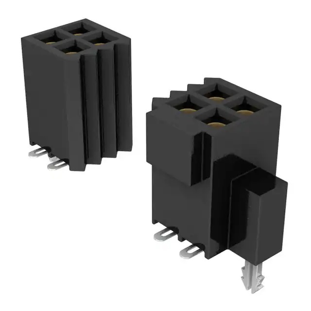 Samtec SFM Series Vertical Surface Mount PCB Socket, 10-Contact, 2-Row, 1.27mm Pitch, Through Hole Termination