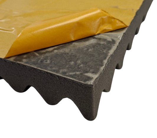 517-853 RS PRO Adhesive Backing Polyurethane Foam Acoustic Insulation, 700 mm x 500mm x 50 mm