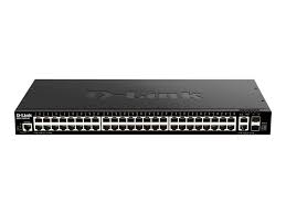 D-Link 52-Port Layer 3 Stackable Smart Managed Switch with 10G Uplinks, Smart 52 Port Managed Switch