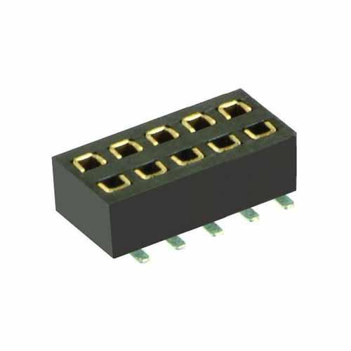 HARWIN M50-315 Series Vertical Surface Mount PCB Connector, 10-Contact, 2-Row, 1.27mm Pitch, Solder Termination