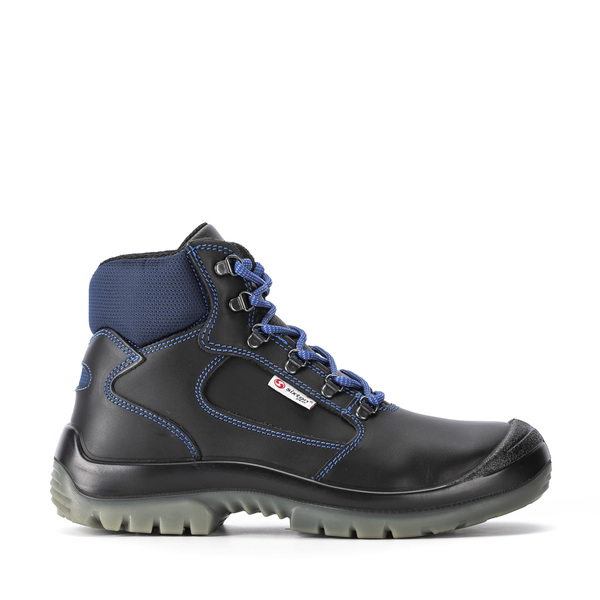 Sixton ILLINOIS Black Steel Toe Capped Unisex Ankle Boot 11, EU 46 EN ISO 20345:2011