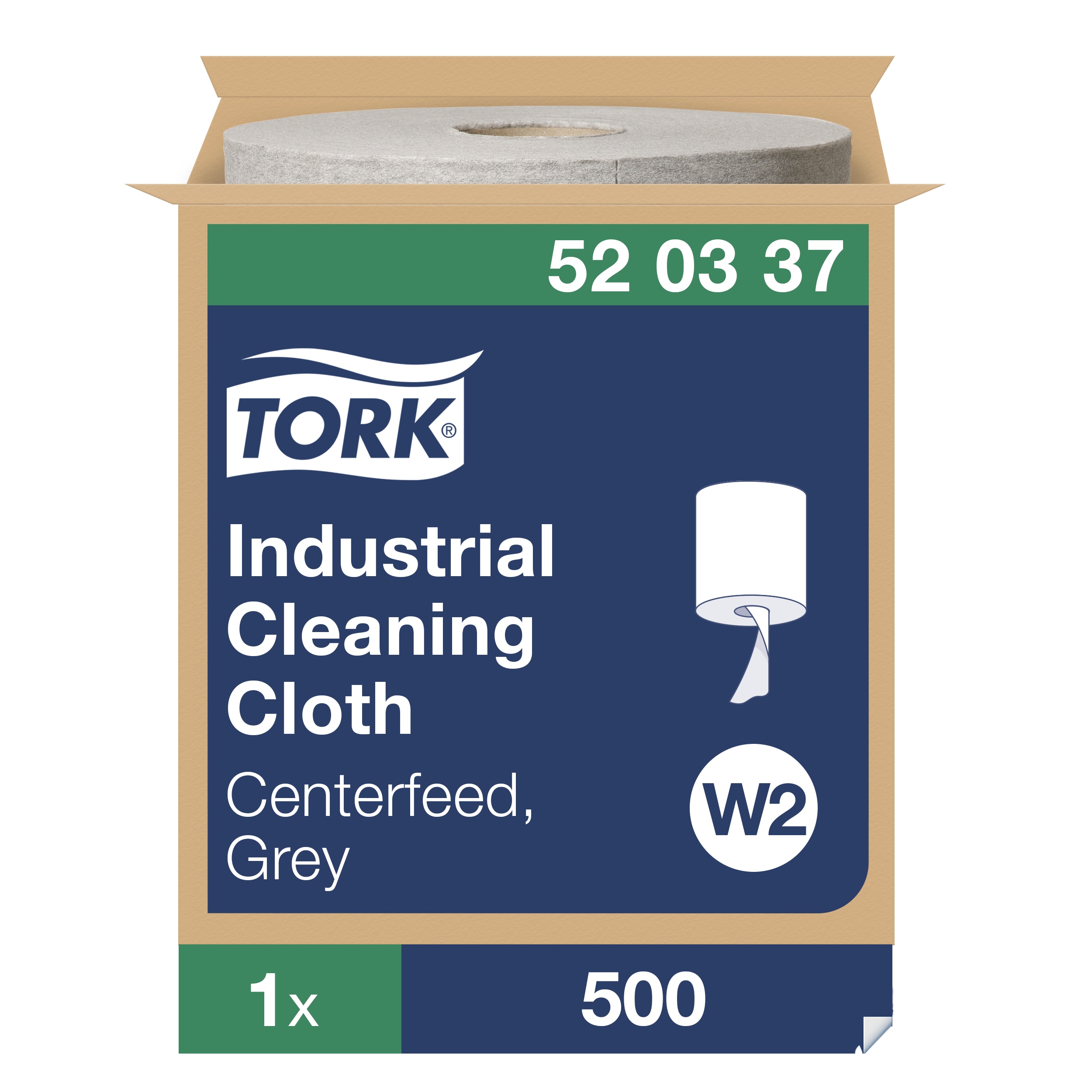 Tork Tork Dry Industrial, Centrefeed of, 148.2 m x 320 mm 390 Per Pack