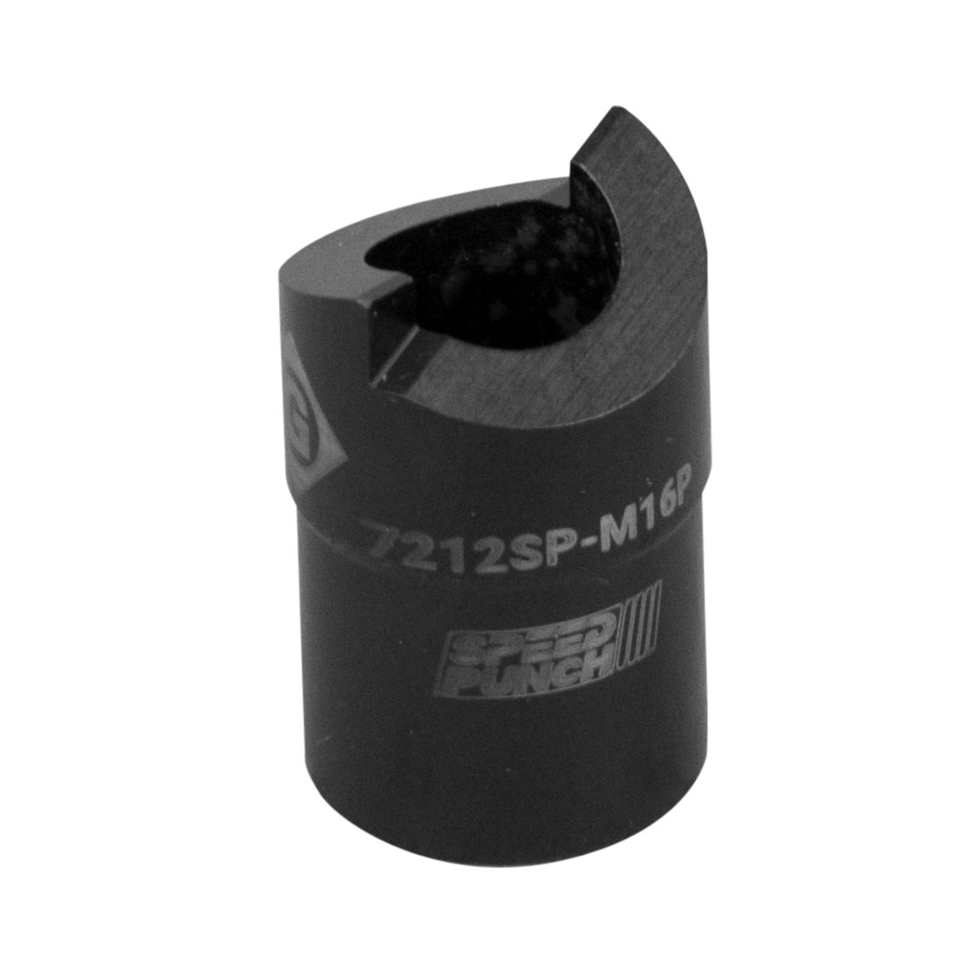 Greenlee , 1 Piece Punch & Die Set, 16.2 mm, kit contents: Iso 63, Punch & Die Iso 16, Speed Lock & Draw Stud 9, Iso 20,