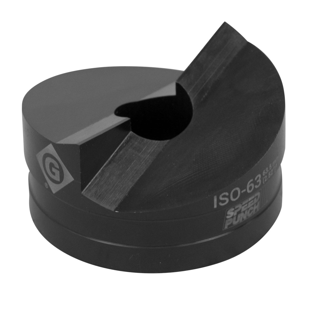 Greenlee , 1 Piece Punch & Die Set, 64 mm, Manual with Ls50 L Flex Battery Operation Driver Operation