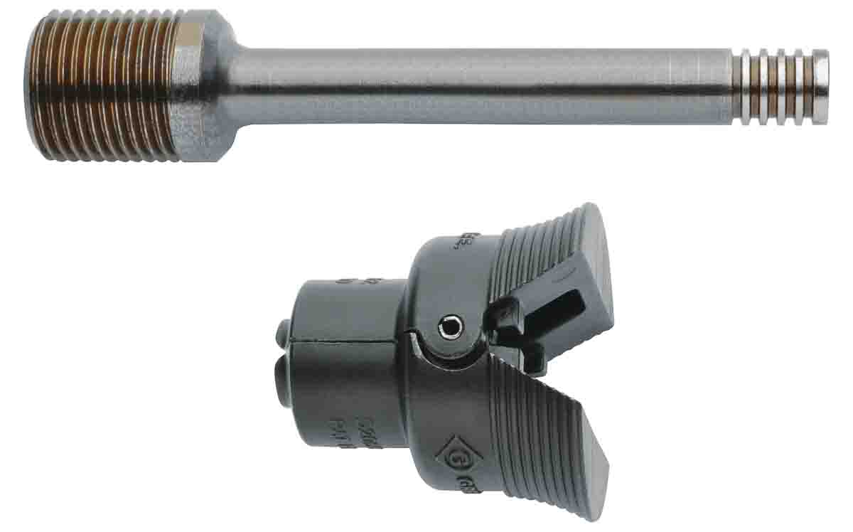 Greenlee , 1 Piece Draw Stud, 9.5 mm, kit contents: 5 mm For Iso 16/20/25/Pg 16, Contains Punch & Die For Iso 16, Speed