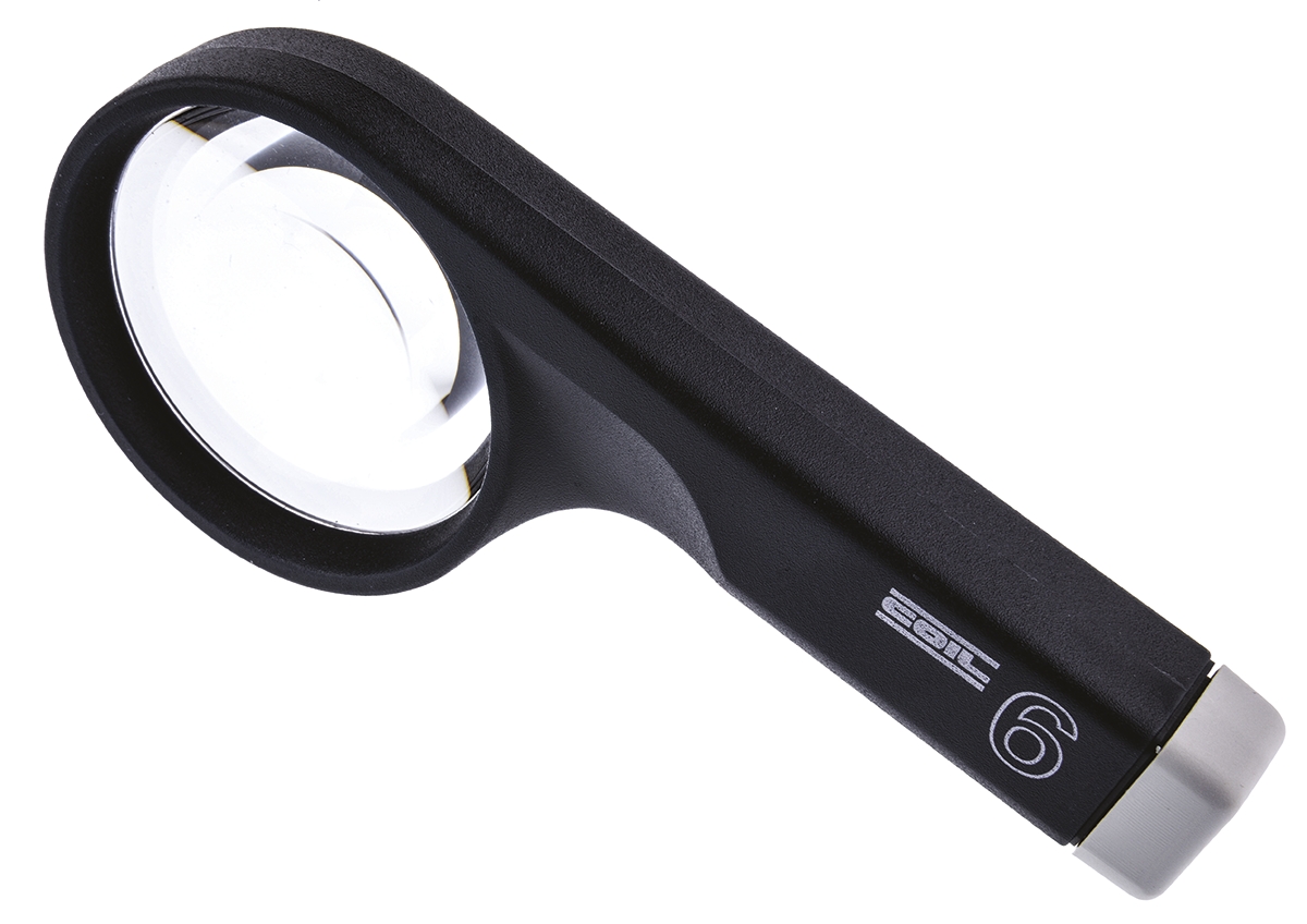 Coil Magnifier, 6x x Magnification, 50 mm Diameter