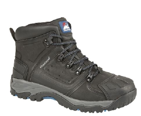 Himalayan HIMALAYAN Black Unisex Safety Boots 4, EU 37 European Standard EN ISO 20345