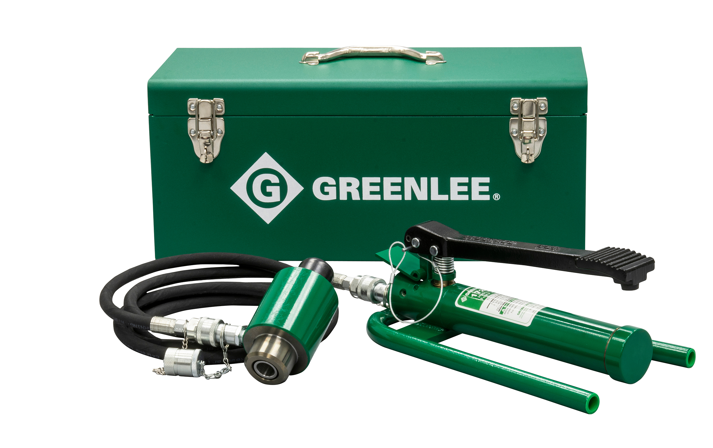 Greenlee 11 t Ram & Foot Pump Hydraulic Driver Kit