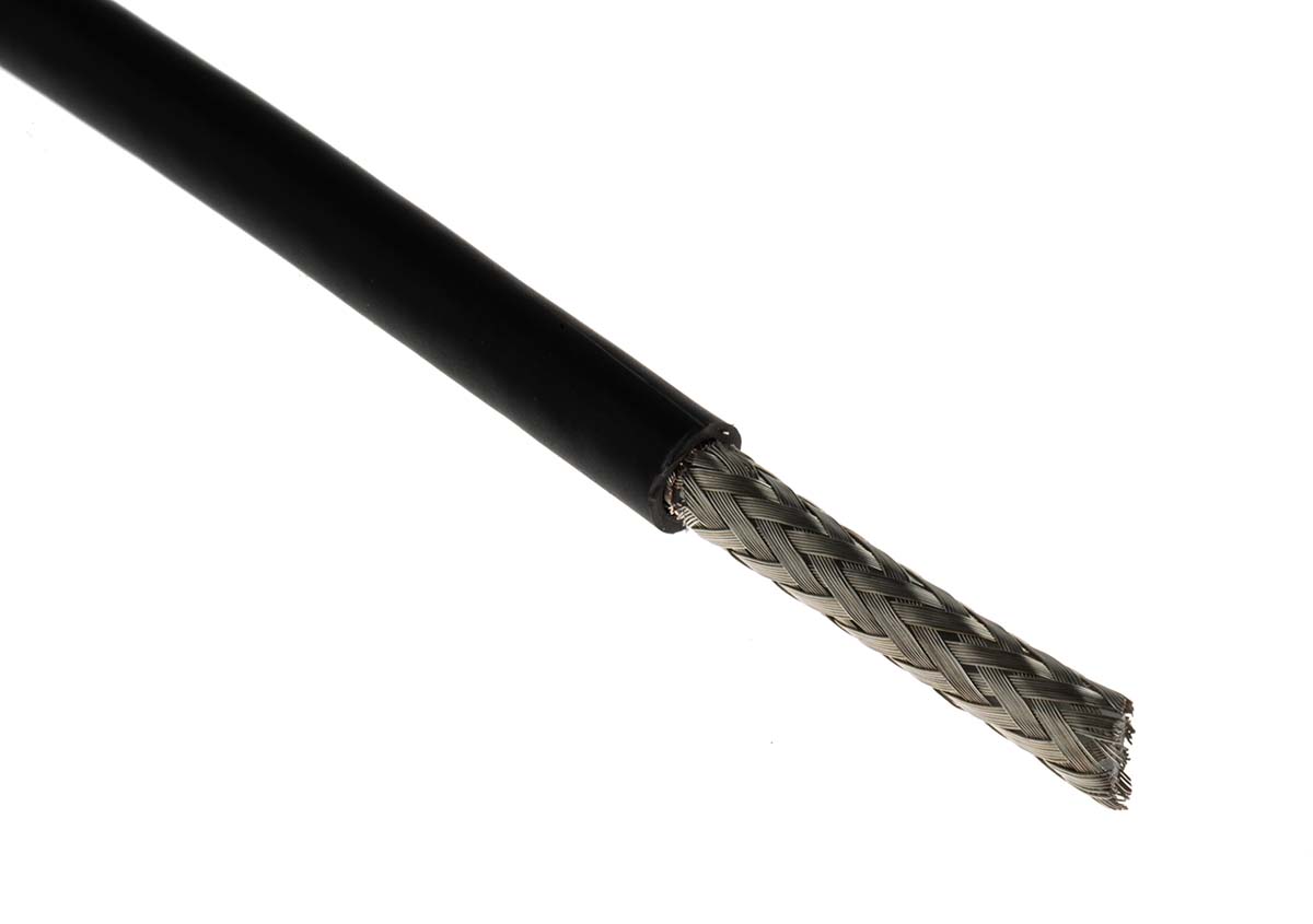 Belden MRG5800 Series, 500 m, RG58 Coaxial Coaxial Cable 50 Ω, Black, Unterminated