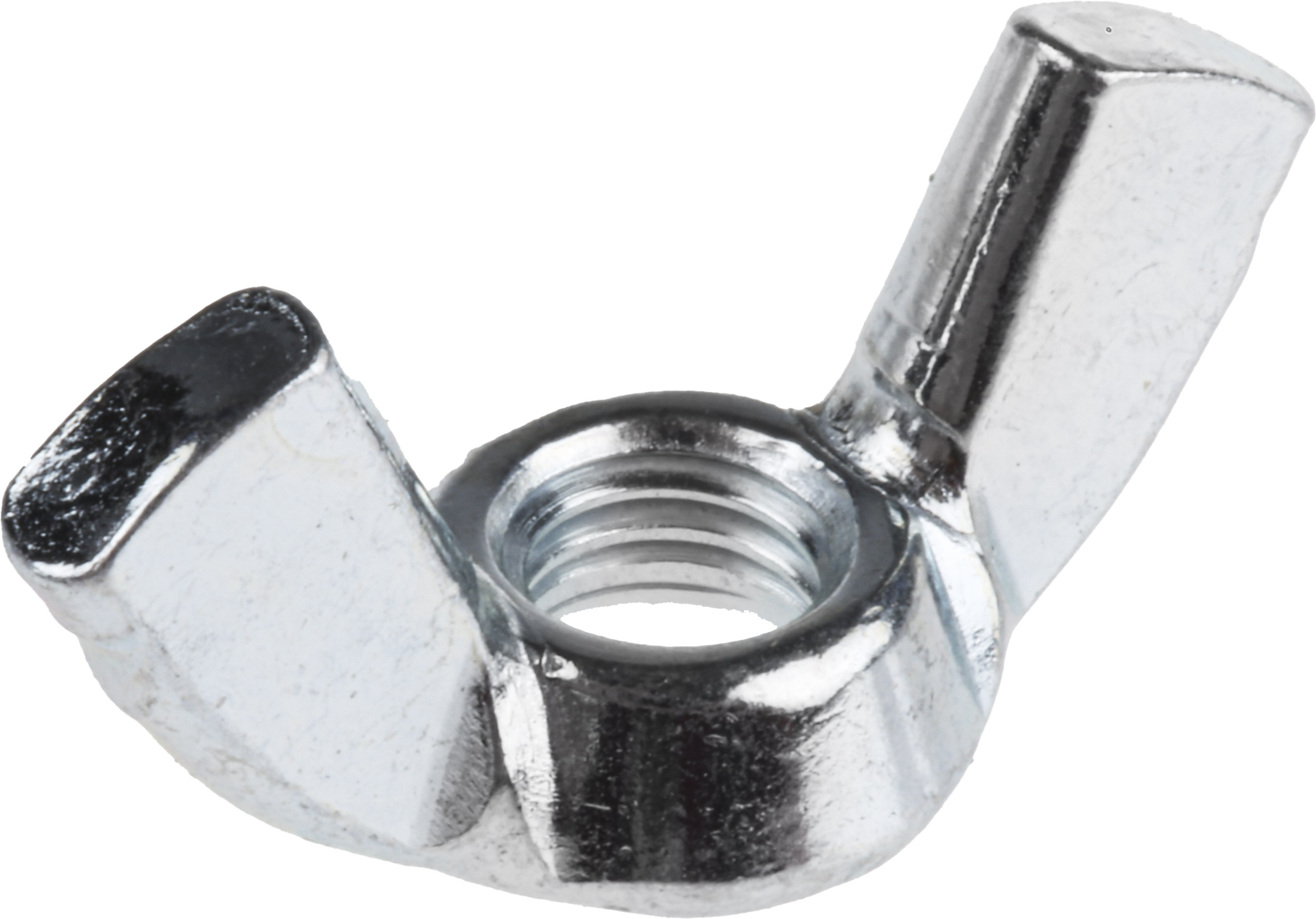 RS PRO 24 mm Bright Zinc Stainless Steel Wingnut, M5