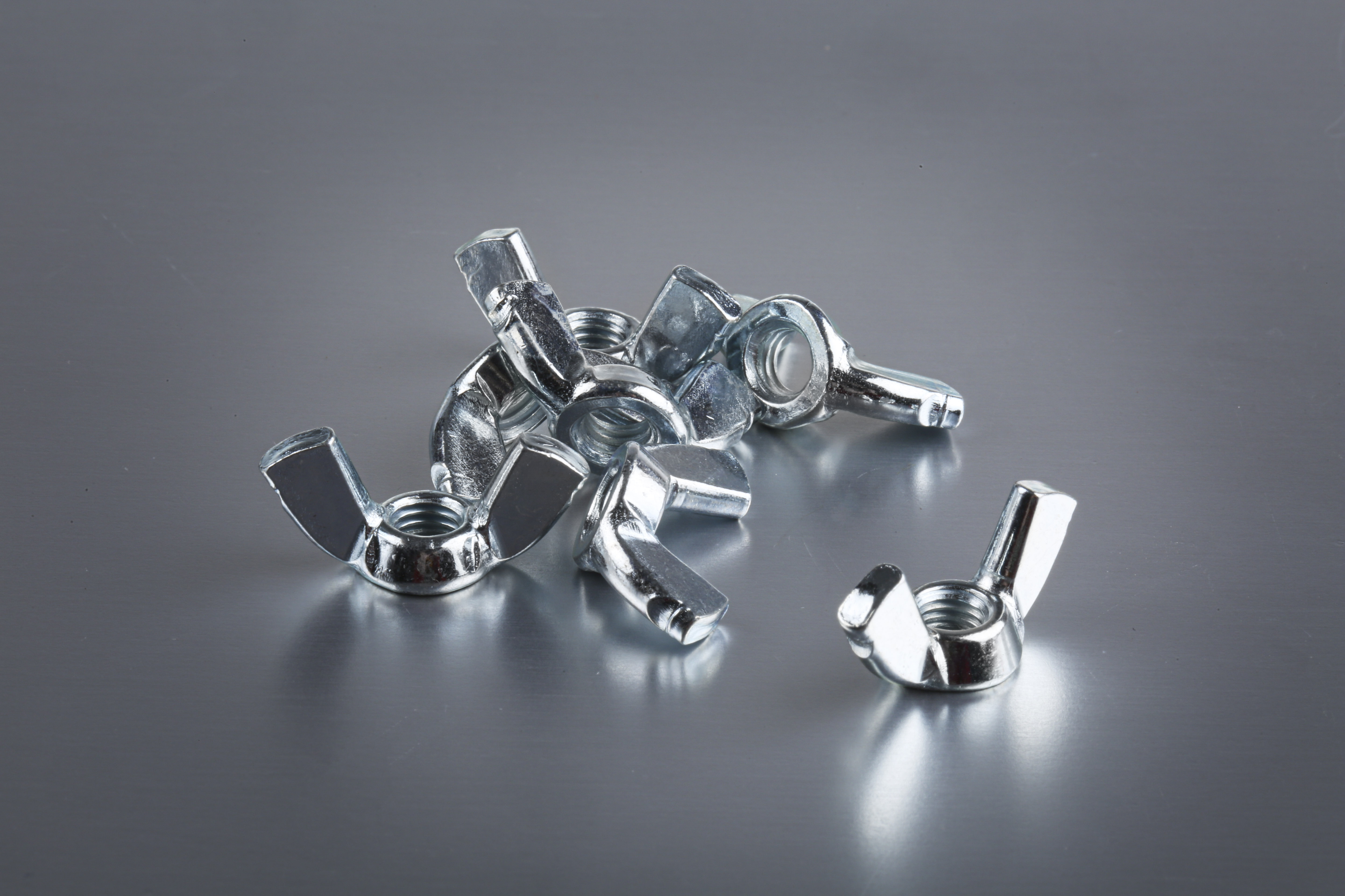 521-866 RS PRO 24 mm Bright Zinc Stainless Steel Wingnut, M5