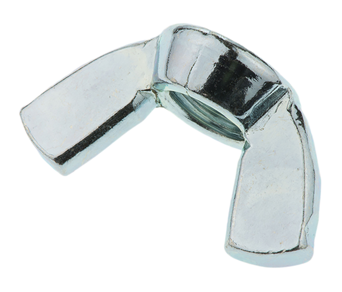 521-894 RS PRO 48 mm Bright Zinc Steel Wingnut, M10