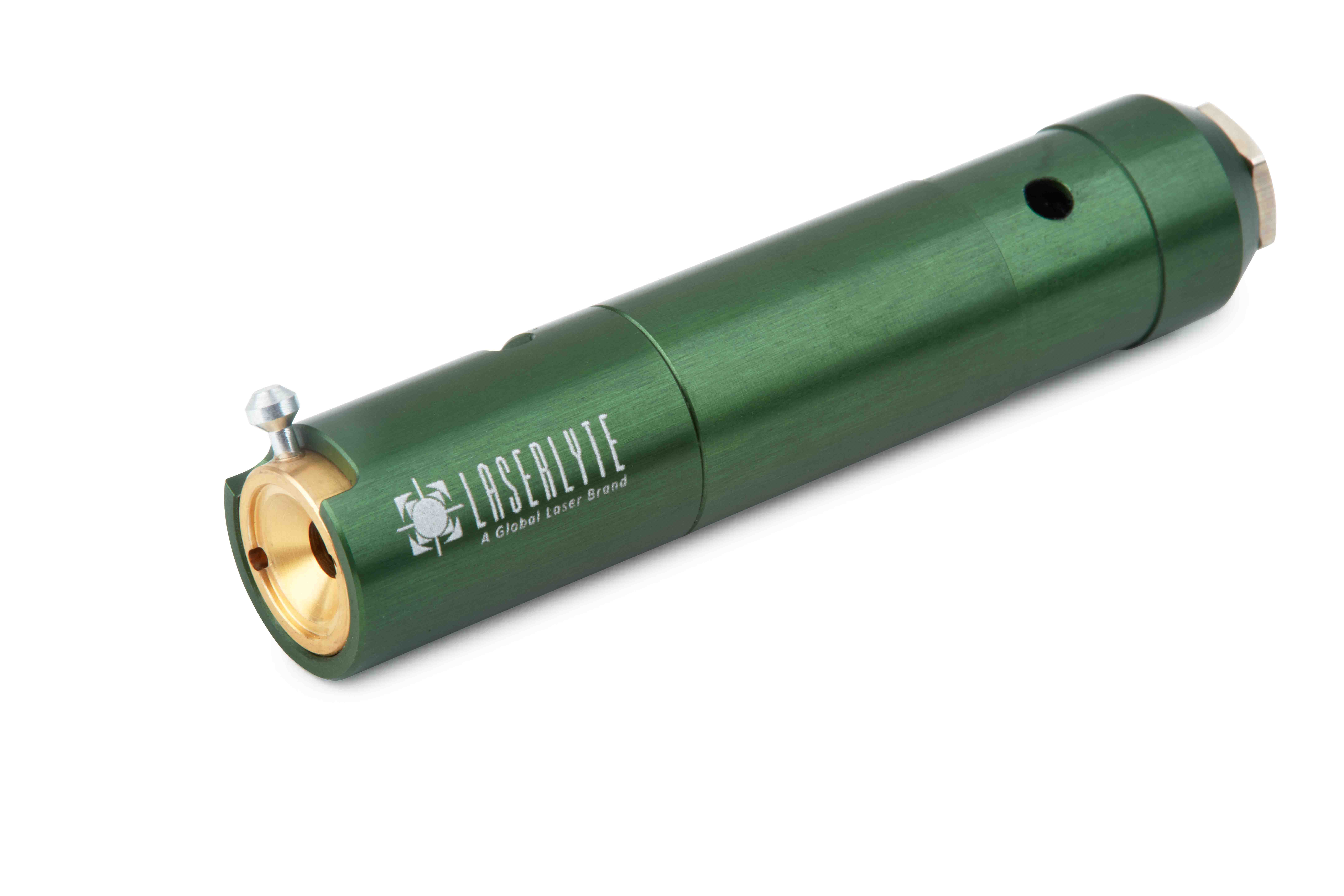 Global Laser 5210-10-000 Laser Module 515 nm 10 mW Diode, Adjustable Focus control Cross pattern 10 V