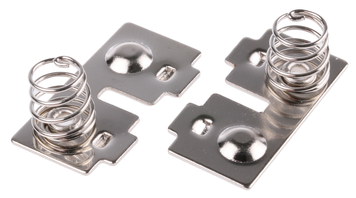 Keystone Button and Coil Spring AAA, N Battery Contact